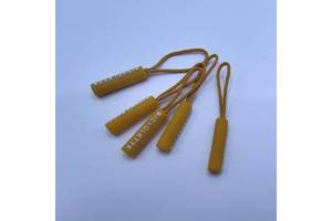 Professional Silicone Zipper Puller Custom Logo Rubber Zipper Pull for Garments Soft PVC Zipper Pullers for Various Bags