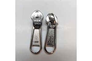 Genuine for YKK No.5 RC Nylon Slider Large Stock of New Eco-Friendly Rectangle Pattern Metal Slider for Bags Zipper Sliders