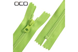 OCO Wholesale Zipper Custom Close Vislon Zipper 3#5# Resin Zipper for Garment & Processing Accessories