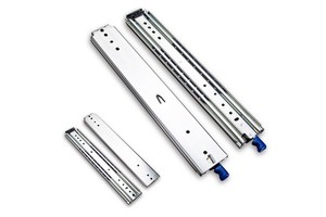 Super Heavy Duty 500LBS 76mm Drawer Slides Industrial Locking Type RV Tool Cabinet Rails For Kitchen Bedroom Dining Car SS304