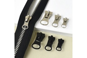Deepeel ZT004 5# Zipper Accessories DIY Handmade Replaceable Zipper Sliders for Resin Zip Smoothly Zip Pullers