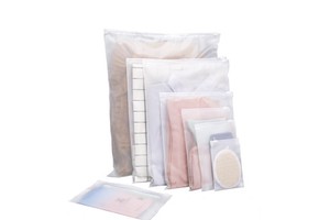 Custom Logo Frosted EVA PE Zipper Bags with RESEALABLE Zip Lock Offset Gravure Printed for Clothing Shoes Socks Packaging