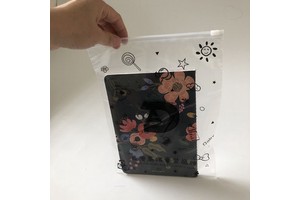 Resealable clear Ldpe Custom logo Printed Slider Zip Lock Garment Clothing Packaging Plastic Bag