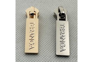 Neostar Customized High Quality Clothing Zipper Pull 3d Double-sided Raised Nylon Locking Resin Pull