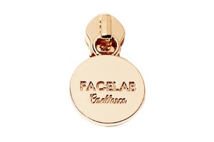 Custom Private Name Zipper Slider Tags Gold Plated Bags Metal Zipper Type Designer Bag Accessory Zipper Puller Brand Logos