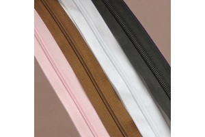 Wholesale Nylon Long Chain Zipper Rolls Custom Bags & Garments China Manufacturer Yiwu Factory White Black No.3# 5# 7# 8# 10#