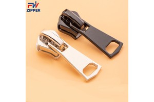 Customized Color Nylon Coil Zippers NO 3, 5, 7, 8, 10 Zinc Alloy Luggage Bags Suitcase Backpack Nylon Zippers Slider