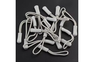 Wholesale Silicone Zipper Pulls Custom logo Soft Pvc Rubber Zipper Pullers for Bags/garments