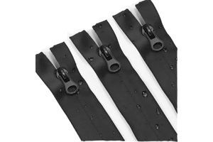 Factory Direct Sales of Open-End Nylon Zippers for Waterproof Pants with Side Zipper