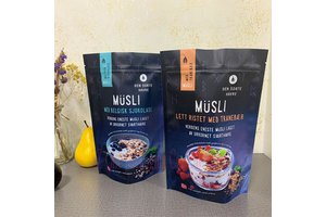 Fruit Cereal Dry Eating Baked Fruit Nut Pouch Oatmeal Breakfast Cereals Substitute Powder Packaging Zipper Bags