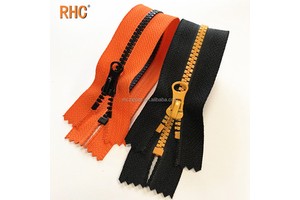 Duracon Baby Jacket Hoodie with Eco-Friendly #3 Plastic Zipper Contrast Color Teeth Custom Closed End Resin for Vislon Zips