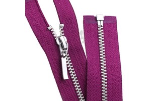 Factory Cheap Custom 3# 4# 5# 8# 10# Brass Separating Zipper Metal Zip Cierre for Hoodies/Jeans/Jackets/Handbag Garment Zipper