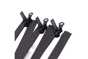 High Quality Double Sided Zipper for Jackets Waterproof Zipper 5# Open End Waterproof Zipper for Mountaineering Wear