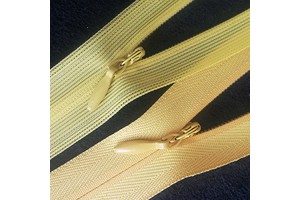 High Quality Lace Tape Invisible No #3 Zipper White With Zinc Alloy Slider Feature Auto Lock