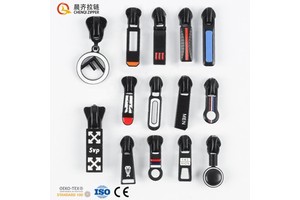 Factory Wholesale 3# 5# 8# 10# Plating Black Nickel Custom Zipper Pulls Zipper Sliders for Garment Bags