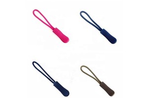 Hot Sale Removable Colorful Zipper Puller for Bag Custom Hot Sale Anti-skidding Zipper Pull Cord Rope Zipper Puller