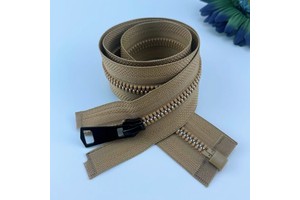 Super Quality Durable Resin Auto Lock Full Zip Garment Bags Zippers Various Color Teeth Plastic Slider Puller for Various Uses