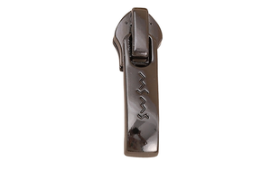 Wholesale High Quality Personalized Silver Zinc Alloy Luxury Zipper Puller Handbag Customizable Metal Material