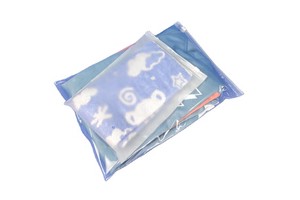 Custom Logo Printed Matte Frosted Waterproof Zipper Lock Plastic Bags for Socks Underwear Clothing-T-Shirt Bag Custom Color Size