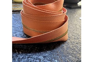 5# Metal Zipper with Bronze Bright Silver Black Copper Teeth in Various Colors