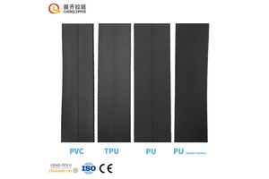 Factory Spot 3#/5# PVC/TPU/PU Waterproof Zipper Nylon Reverse Slider Waterproof Long Chain Zipper