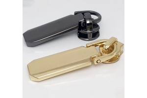 Cloxy Garment Bag Accessories 5# Metal Zipper Slider for Bag Jackets Clothes #5 Zipper Puller