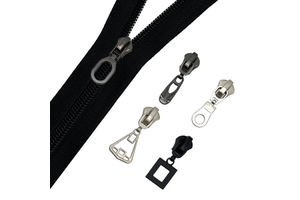 Auto Lock High Quality Metal Plated Gold Zipper Puller Custom Logo for Nylon Zipper Manufacturer Supply High-End Zipper Slider