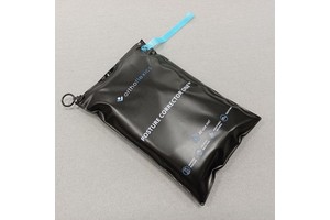 Waterproof PVC Custom Black Frosted Slider Zipper Pouch Packaging Zip Lock Bag Bikini Swimwear Clothes Sock Plastic Custom Brand