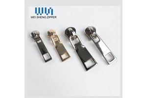 WS Fast Delivery Customized Various Styles Zipper Sliders Suitable For Luggage Accessories