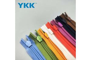 Multi-Size Multi-Color Self-Locking Close-End Resin Zipper Durable Nylon Material for Clothing Coats Bags Shoes Home Textiles