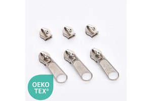 Wholesale Custom Design Non-Lock Zipper Slider Metal Material For Zippers
