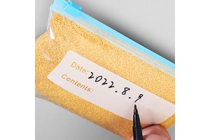 LDPE Double Custom Printed Zip Lock Seal Zip Lock Freezer Plastic Slider Food Storage Zip Bags