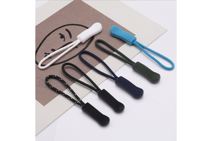Eco-Friendly Detachable Zipper Sliders with Alloy Rope Pullers for #3 #5 #8 #10 Zipper Bags Backpack Luggage Replacement