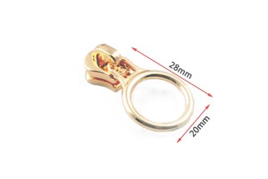 Wholesale Heavy - Metal Slider Duty Nylon Sliders With Premium Alloy Gold Zip Heads Ideal For Garment, Handbag & Case Zippers
