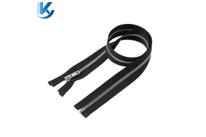 KOUYI Factory Wholesale Customized Personalized Metal Zippers Macaron Colored Tape Shimmering Zipper for Bags Jackets