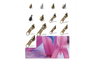 Wholesale Big Size Metal Nylon Zipper Sliders