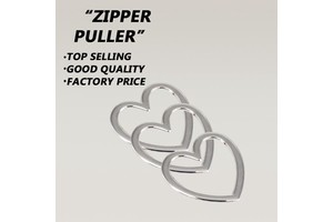 New Style Auto Lock Zinc Brass Zipper Slider Durable Universal Metal Coated Zipper Head for Bags