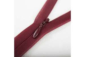 For YKK No.2 Invisible Water Drop Head Zipper 24 Inch Wedding Evening Dress Skirt with Genuine Silk & Mesh Edge Genuine for YKK