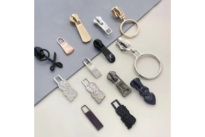 Hot Sale Custom Engraved Logo Metal Multi-Color Zipper Slider Bag Backpack Puller High Quality Zipper Sliders Durable Puller