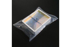 Custom Transparent PVC Clear Slider Zip Lock Bags Eco Friendly Recycled PE Zipper Packaging Bag With Logo for Garment Gift