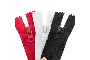 Manufacturer Stock No. 3 Resin Closed End Zipper for Clothing Pockets, Pencil Cases & Bags Collars for DIY Handcraft & Shoe Design