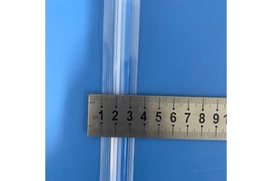 High Quality Transparent Press Lock Pouch Non Slider Open End PE Durable Plastic Zipper for Plastic Bag