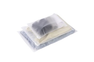Matte PE Transparent Ziplock Storage Packaging Eco-Friendly Frosted Slider Garments Plastic Bags Frosted Zipper for Shoes Socks