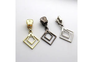 Custom #5 Resin Zipper Puller High Grade Wholesale Zipper Head for Clothing Bag Accessories Factory Direct Free Samples