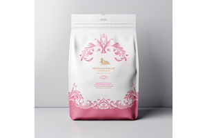 Top Zip Round Bottom PET Window 500g/1kg/2kg Moisture Resistance for Flat Bottom Pouch Packaging Gravure Printing for Cereal