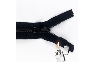 Fire Resistant Zipper Quick Released High Temp Resistant 260 ℃ for Firefighter Suits & FR Clothing NFPA 1971 Certified