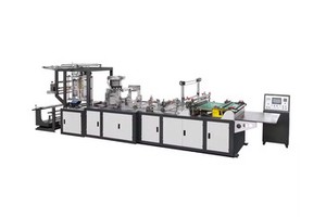 Automatic Plastic Ziplock Bag Slider Clothes Pouch Bag Lock Slide Sealing Cutting Machine PE PVC Zipper Bag Making Machine