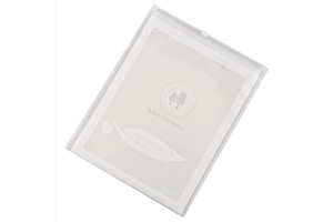 Eco Friendly Custom Logo Printing Poly Frosted Matte Reclosable Zipper Slider Bag for Clothing Socks Panties Garment