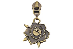 Hot Sale Plating Color #5 Zipper Pulls Custom Rainbow Metal Zipper Puller for Handbag