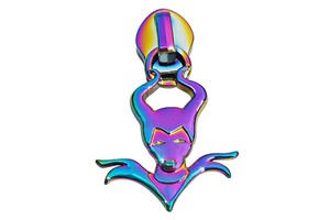 Best Selling Handbag Hardware Accessories Zipper Puller rainbow logo Metal Zipper Slider Tags for Wallet